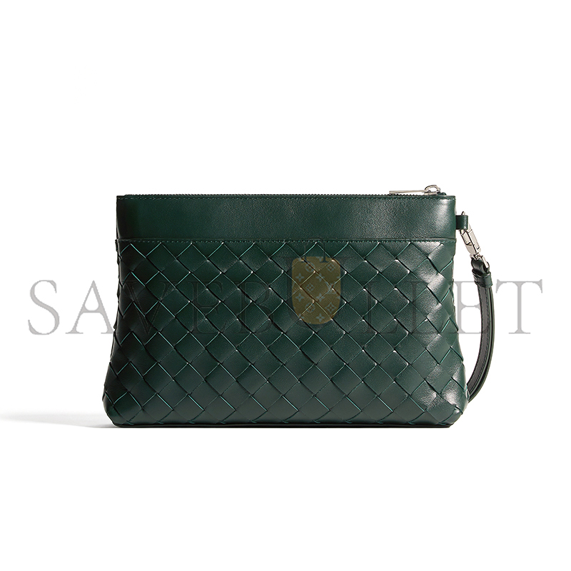 B0tt*ga Ven*ta INTRECCIATO PRISM POUCH 795712V2HL13123 (25*17*4cm)